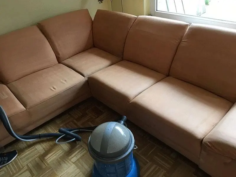Nachher: Ecksofa